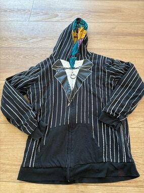 Hot Topic | Tops | Disney Minnie Mouse Ladies Skeleton Costume Hoodie Dress  Black And White | Poshmark